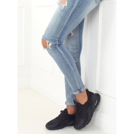 Negro HY104 Calzado deportivo negro 2