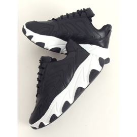 Negro YK301 Zapatillas deportivas negras 1