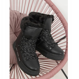 Botas de nieve negras con aislamiento grueso BK903 Black negro 2