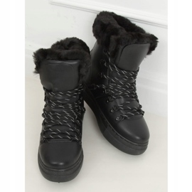 Botas de nieve negras con aislamiento grueso BK903 Black negro 4