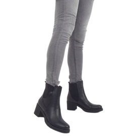 Black J19-85 Black Jodhpur botas para mujer negro 1 Black J19-85 Black Jodhpur botas para mujer negro 1