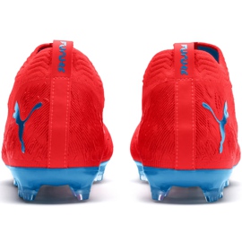 Botas de fútbol Puma Future 19.2 Netfit Fg Ag 105536 01 multicolor rojo 3