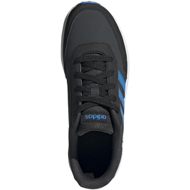 Zapatillas Adidas Vs Switch 2 K para niños negras y azules G25921 negro 1