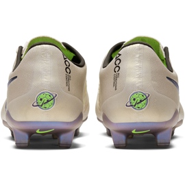 Zapatos de fútbol Nike Phantom Venom Elite Fg AO7540 005 blanco beige 4