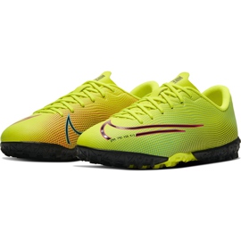 Calzado de fútbol Nike Mercurial Vapor 13 Academy Mds Tf Junior CJ1178 703 multicolor amarillo 3