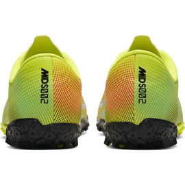 Calzado de fútbol Nike Mercurial Vapor 13 Academy Mds Tf Junior CJ1178 703 multicolor amarillo 4