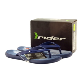 Zapatillas azul marino para niños Chanclas Rider 1307 4