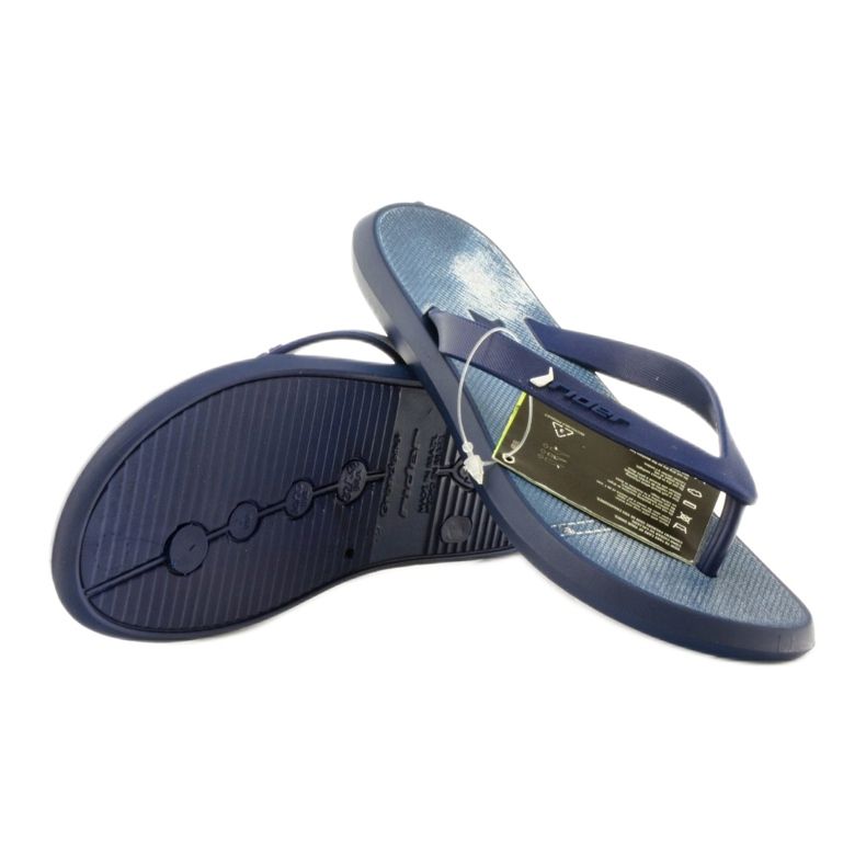 Zapatillas azul marino para niños Chanclas Rider 1307 3