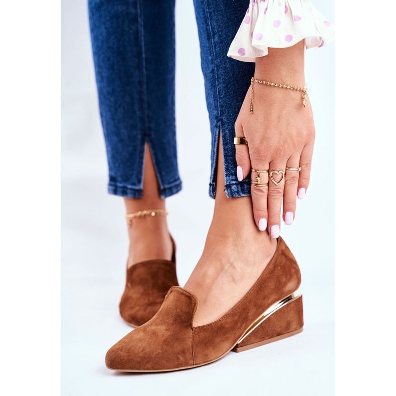 Brogues para mujer Exquisite Brown 1205 marrón 1