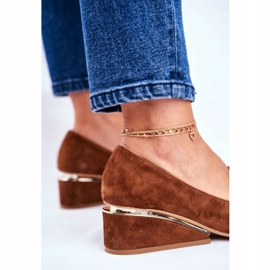 Brogues para mujer Exquisite Brown 1205 marrón 3