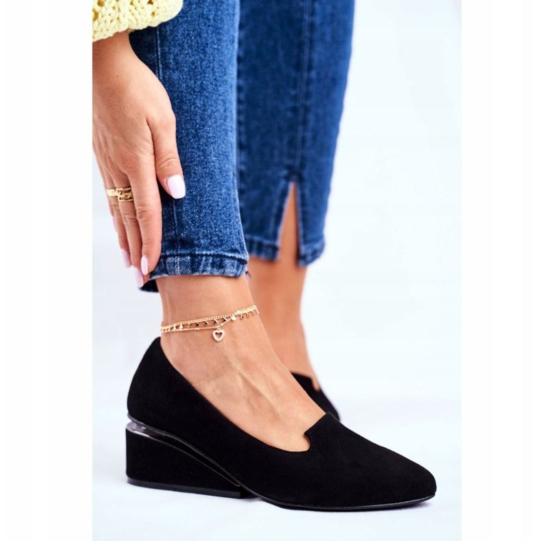 Brogues de mujer Exquisite Black 1205 negro 2