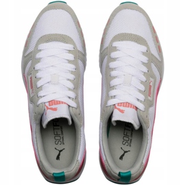 Zapatillas de mujeres Puma R78 W 373117 12 beige blanco naranja rosado verde 2
