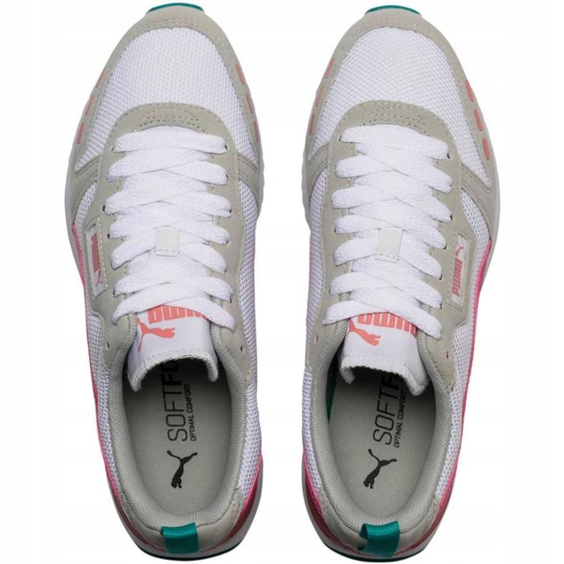 Zapatillas de mujeres Puma R78 W 373117 12 beige blanco naranja rosa verde 2