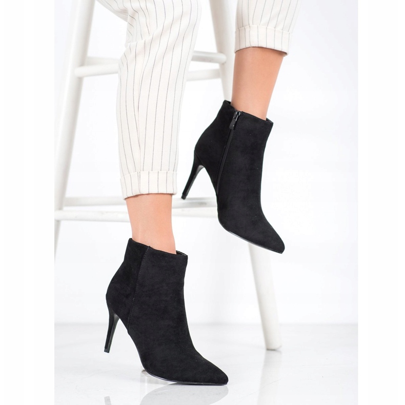 Sweet Shoes Botas de gamuza sexy negro 2