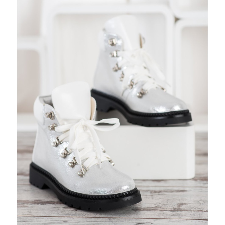 Bello Star Tramperos de plata blanco 2 Bello Star Tramperos de plata blanco 2