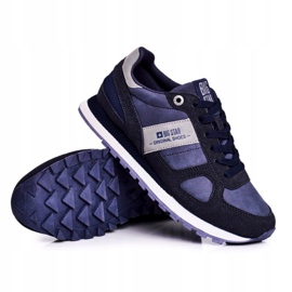 Zapatos Deportivos De Mujer Zapatillas Big Star Azul Marino GG274676 gris 4