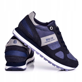 Zapatos Deportivos De Mujer Zapatillas Big Star Azul Marino GG274676 gris 3