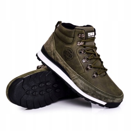 Zapatos Trekking Mujer Big Star Khaki GG274617 gris verde 7