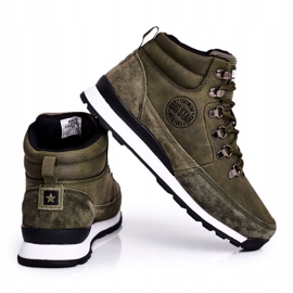Zapatos Trekking Mujer Big Star Khaki GG274617 gris verde 3