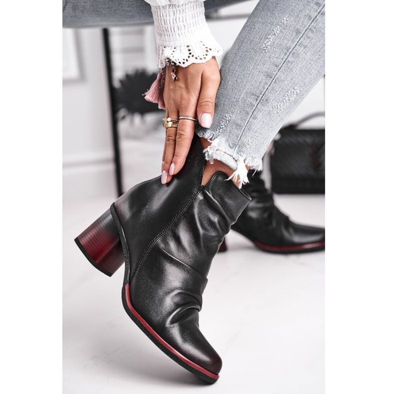 Botas de mujer con tacón alto Maciejka Negro 04757-01 1 Botas de mujer con tacón alto Maciejka Negro 04757-01 1