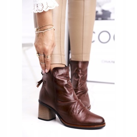 Botas De Mujer Con Tacón Alto Maciejka Marrón 04757-02 2