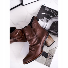 Botas De Mujer Con Tacón Alto Maciejka Marrón 04757-02 5