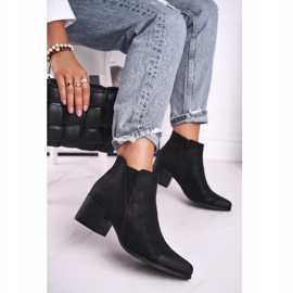 Botas Mujer Sergio Leone Jodhpur boots Eco Nubuck Black BT621 negro 4