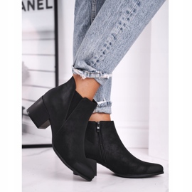 Botas Mujer Sergio Leone Jodhpur boots Eco Nubuck Black BT621 negro 2