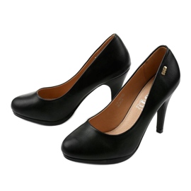 Tacones negros clásicos YS-190 2 Tacones negros clásicos YS-190 2