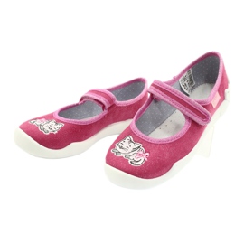 Calzado infantil befado 114X174 rosado plata 7