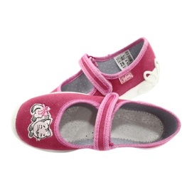Calzado infantil befado 114X174 rosado plata 9