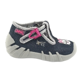 Calzado infantil befado 110P361 azul marino rosado multicolor 3