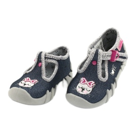 Calzado infantil befado 110P361 azul marino rosado multicolor 5