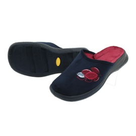 Zapatos de mujer befado pu 019D121 azul marino 5