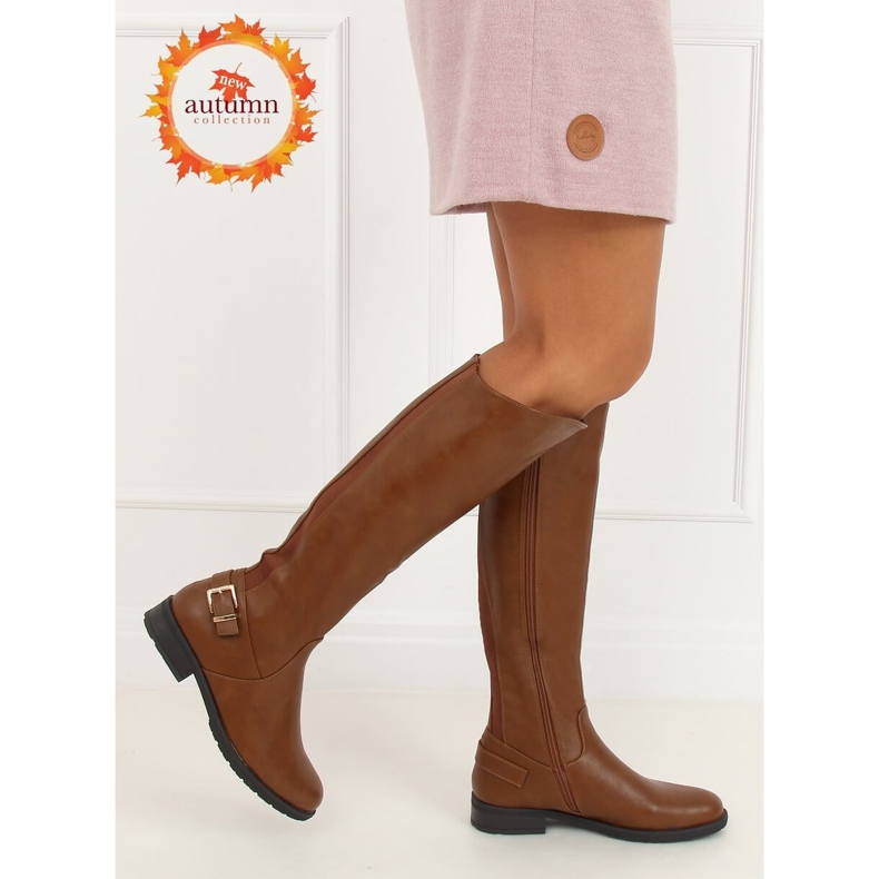 Botas camel de mujer H9208 Camel marrón 1 Botas camel de mujer H9208 Camel marrón 1
