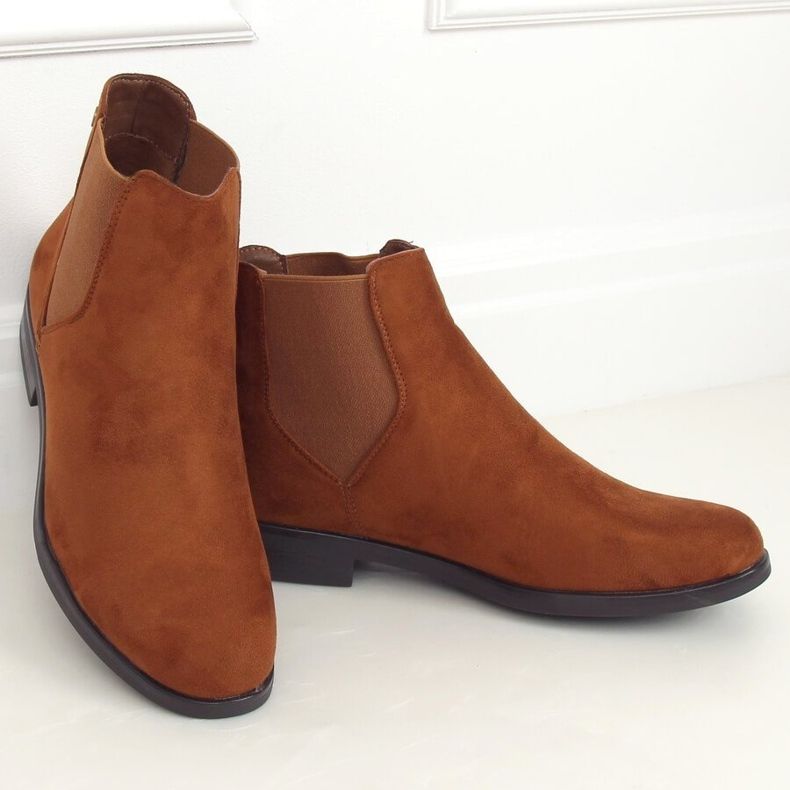 Camel 8B957 Botas Chelsea de mujer Camel marrón 1 Camel 8B957 Botas Chelsea de mujer Camel marrón 1