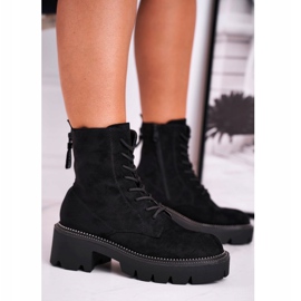 PS1 Botas de Mujer Ante Negra Malawi negro 3