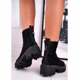 PS1 Botas de Mujer Ante Negra Malawi negro 5
