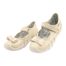 Zapatillas para niños de Befado con un arco 109p206 dorado 7