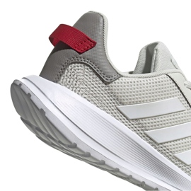 Zapatillas Adidas Tensaur Run K EG4130 beige y gris 3