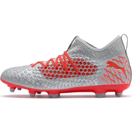 Botas de fútbol Puma Future 4.3 Netfit Fg Ag 105612 01 multicolor gris 2