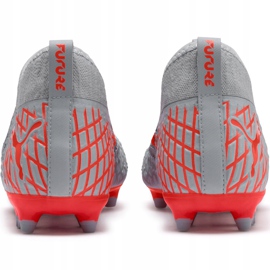 Botas de fútbol Puma Future 4.3 Netfit Fg Ag 105612 01 multicolor gris 5