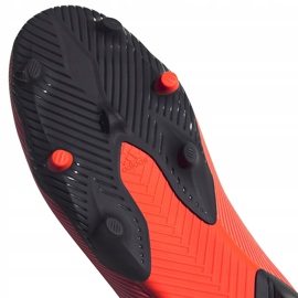 Botas de fútbol adidas Nemeziz 19.3 Ll Fg EH1092 naranja naranja 5