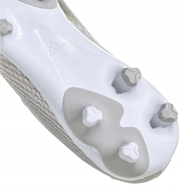 Botas de fútbol adidas X GHOSTED.3 Mg FW3543 blanco blanco 5