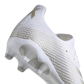 Botas de fútbol adidas X GHOSTED.3 Mg FW3543 blanco blanco 4
