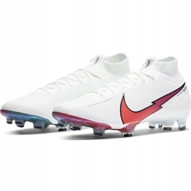 Nike Botas de fútbol Mercurial Superfly 7 Elite Fg AQ4174 163 blanco blanco 3