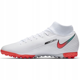 Calzado de fútbol Nike Mercurial Superfly 7 Academy Tf AT7978 163 blanco blanco 1