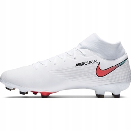 Calzado de fútbol Nike Mercurial Superfly 7 Academy FG / MG AT7946 163 blanco blanco 2