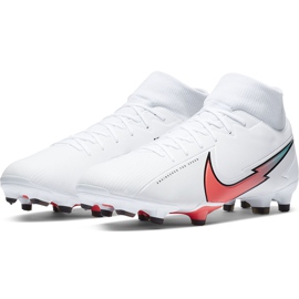 Calzado de fútbol Nike Mercurial Superfly 7 Academy FG / MG AT7946 163 blanco blanco 3