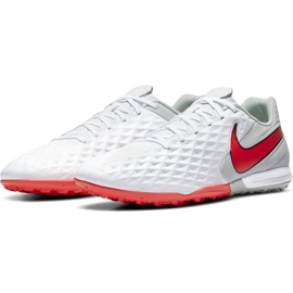 Calzado de fútbol Nike Tiempo Legend 8 Academy Tf AT6100 163 blanco blanco 3